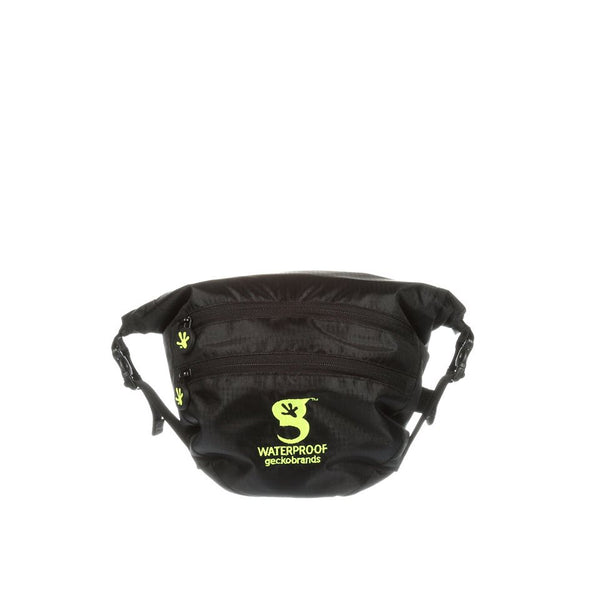 Gecko Brands Waterproof Lightweight Waist Pack/Black-Green