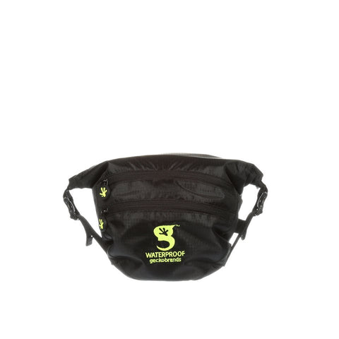 Gecko Brands Waterproof Lightweight Waist Pack/Black-Green