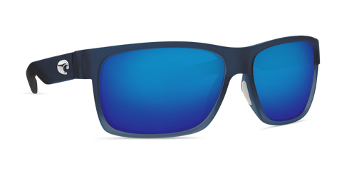 Costa Del Mar Half Moon Sunglasses - Bahama Blue Fade/Blue Mirror 580P
