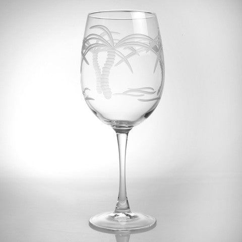 Rolf Glass Palmtree Large Wine Glass Set of 4
