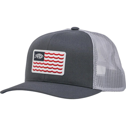 AFTCO Canton Trucker Hat/Charcoal