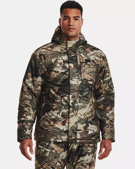 Under armour coldgear camo top jacket