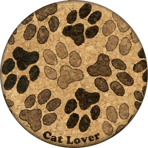 GrafixMat Cat Lover Coaster
