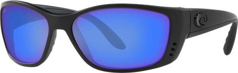 Costa Del Mar Fisch Sunglasses - Blackout/Blue Mirror 580G