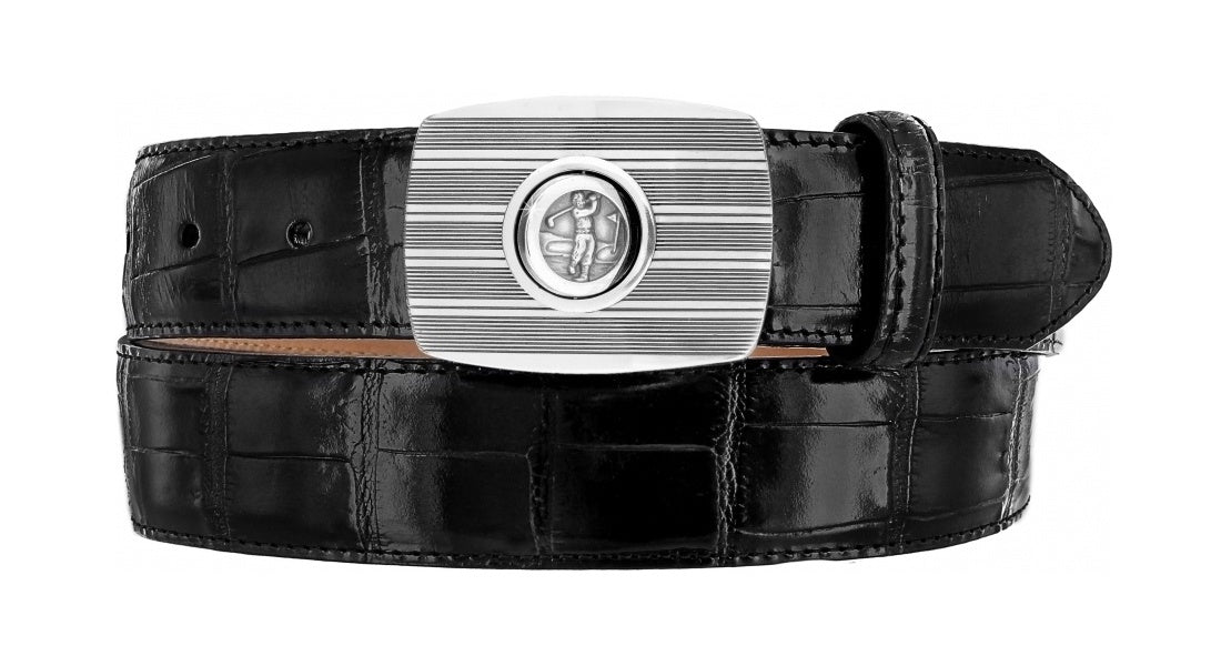 Brighton Men's Royal Troon Belt/Black - Andy Thornal Company