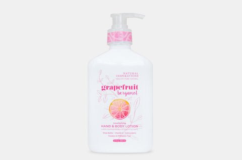 Natural Inspirations Grapefruit Bergamot Hand & Body Lotion