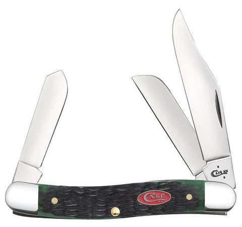 Case Bermuda Green Bone Rogers Jig Stockman