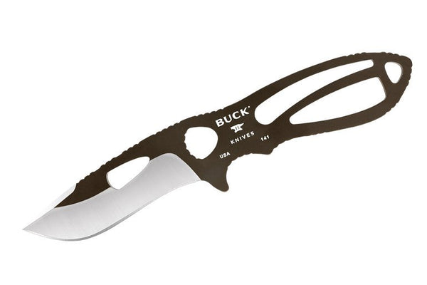 Buck Paklite Skinner/ Plum Brown