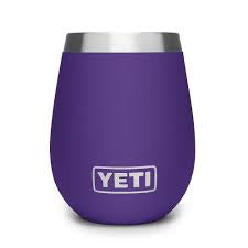 YETI RAMBLER 10 OZ WINE TUMBLER -WHITE -BRAND NEW-Says RYAN on it-branded