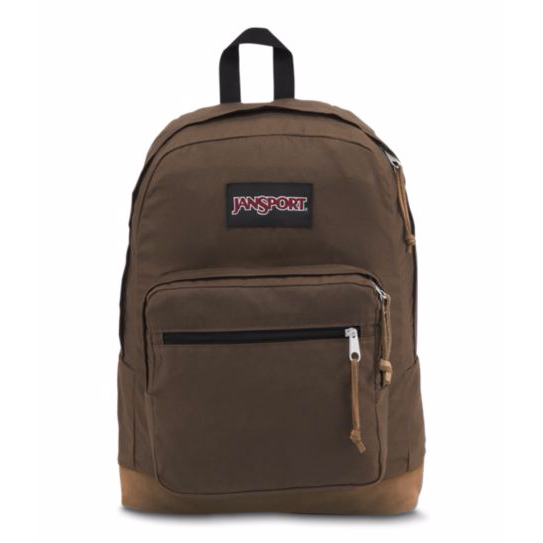 Jansport Right Pack Expressions/Downtown Brown Waxed Canvas