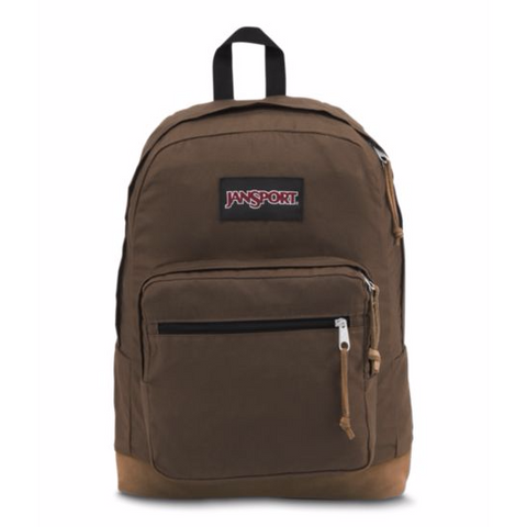 Jansport Right Pack Expressions/Downtown Brown Waxed Canvas