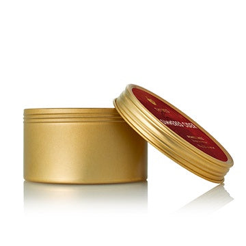 Thymes Simmered Cider Poured  TravelTin Candle