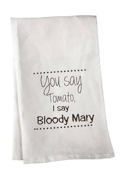 MWW You Say Tomato Tea Towel
