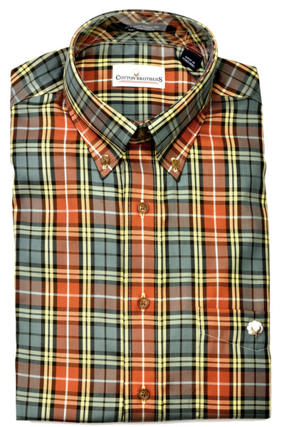 Cotton Brothers Men's LS BD Woven Sport Shirt/Multi #808613-97