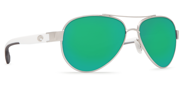 Costa Del Mar Loreto Sunglasses - Palladium/Green Mirror 580P