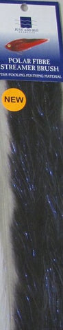 Polar Fiber Streamer Brush/Black - 1.5"