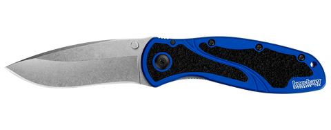 Kershaw Blur/Navy Blue Stonewashed #1670NBSW
