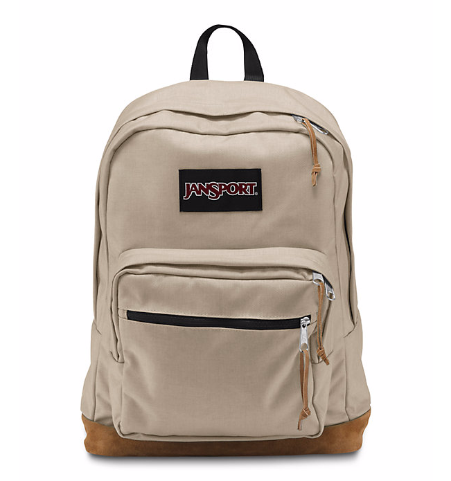 JanSport Right Pack Backpack/Desert Beige Andy Thornal Company
