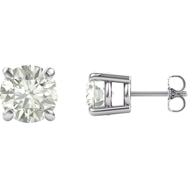 Stuller Charles & Colvard Forever One Moissanite Stud Earrings