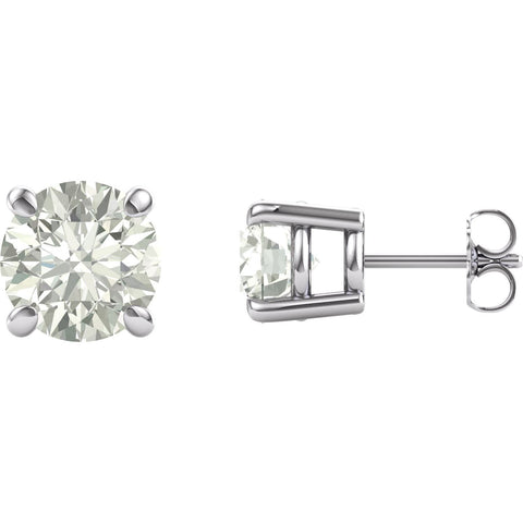 Stuller Charles & Colvard Forever One Moissanite Stud Earrings