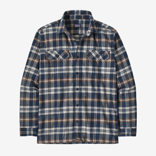 Patagonia Men's LS MW Fjord Flannel Shirt / FINN