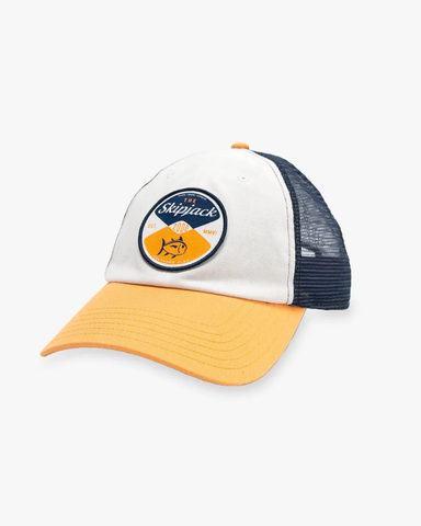 Southern Tide The Skipjack Trucker Hat / White