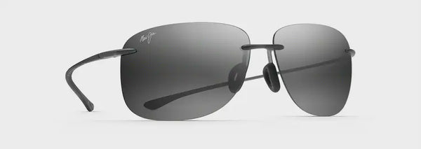 Maui Jim Hikina Sunglasses - Matte Grey/ Grey