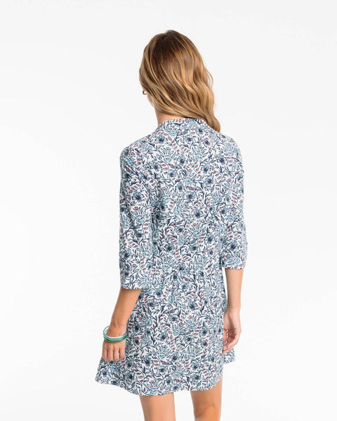 Southern Tide Kambry Fluer Printed Dress