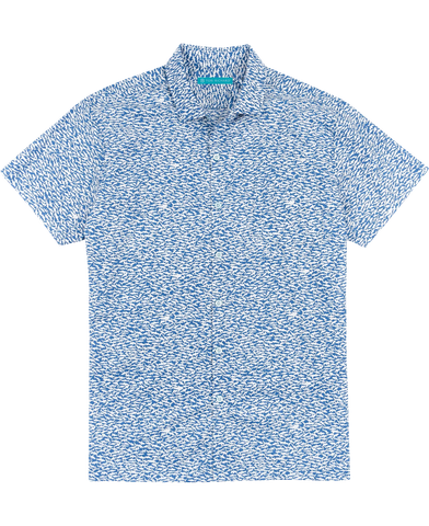 Tori Richard Shark Tank S/S Shirt / Marina