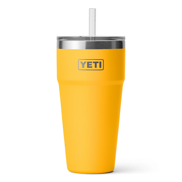 Yeti Rambler 26Oz Straw Cup -Alpine Yellow