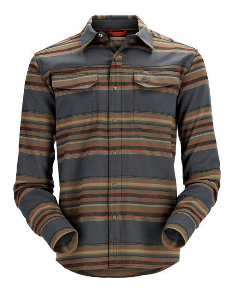 Simms M's Gallatin Flannel LS Shirt / Multicolored Stripe