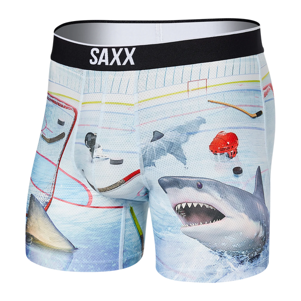 Saxx Men's Volt Boxer Brief/The Enforcer