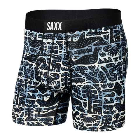Saxx Men's Ultra Boxer Brief/Coast Life