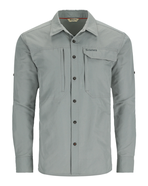 Simms Men's Guide LS Shirt / Cinder
