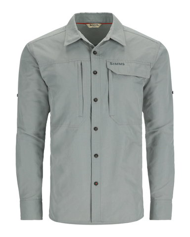 Simms Men's Guide LS Shirt / Cinder