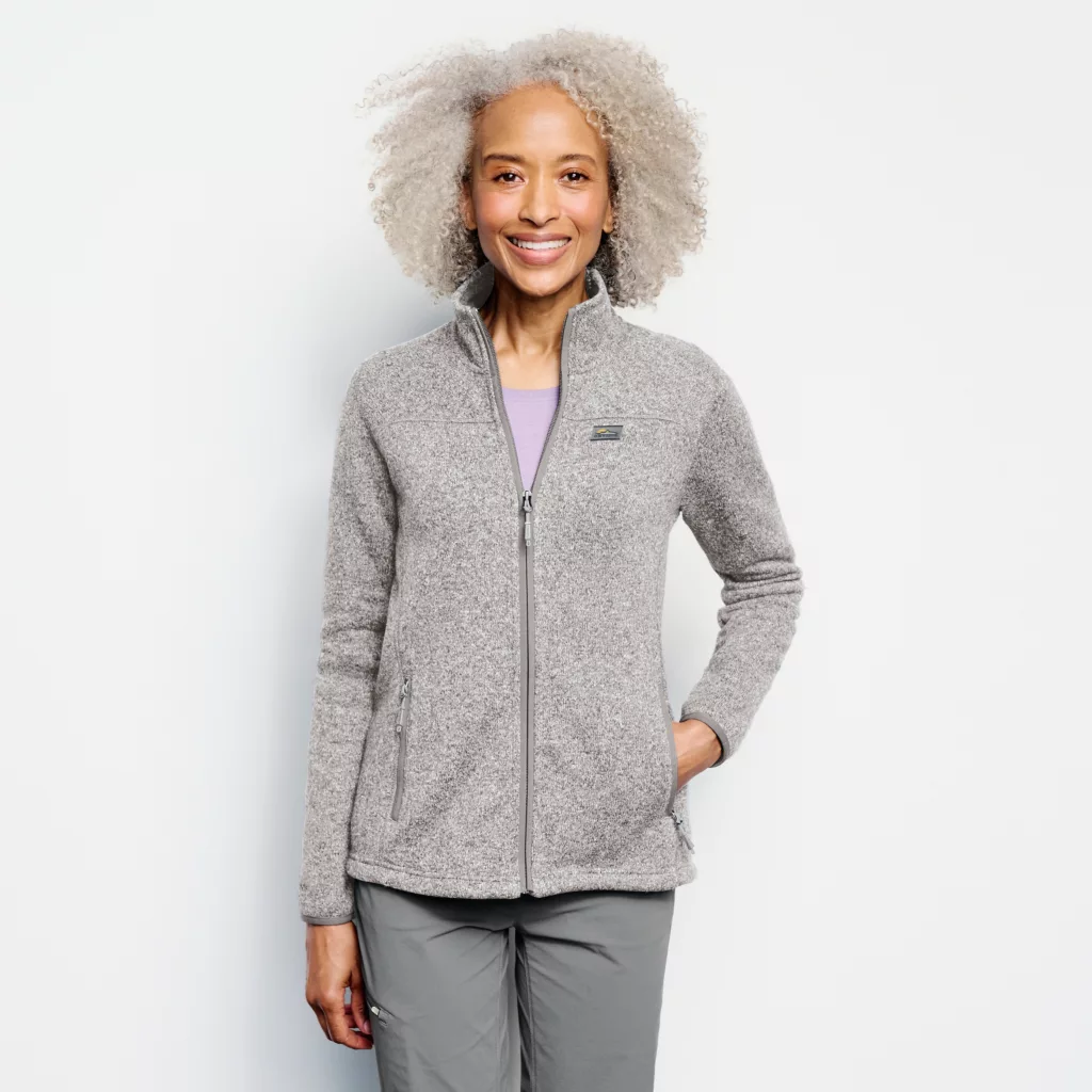 Orvis Women's Recycled Sweater Fleece Jacket - Andy Thornal Company