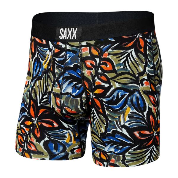 Saxx Men's Ultra Boxer Brief/Painterly Paradise
