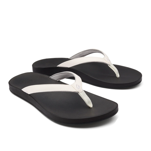 Olukai Women's Puawa / White / Black