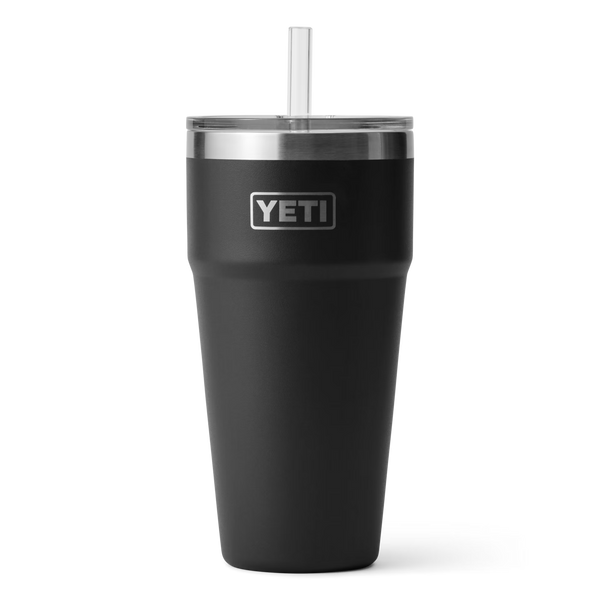 Yeti Rambler 26Oz Straw Cup/Black