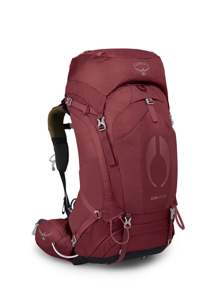 Osprey Women's Aura AG 50 Backpack / Sorbet Red