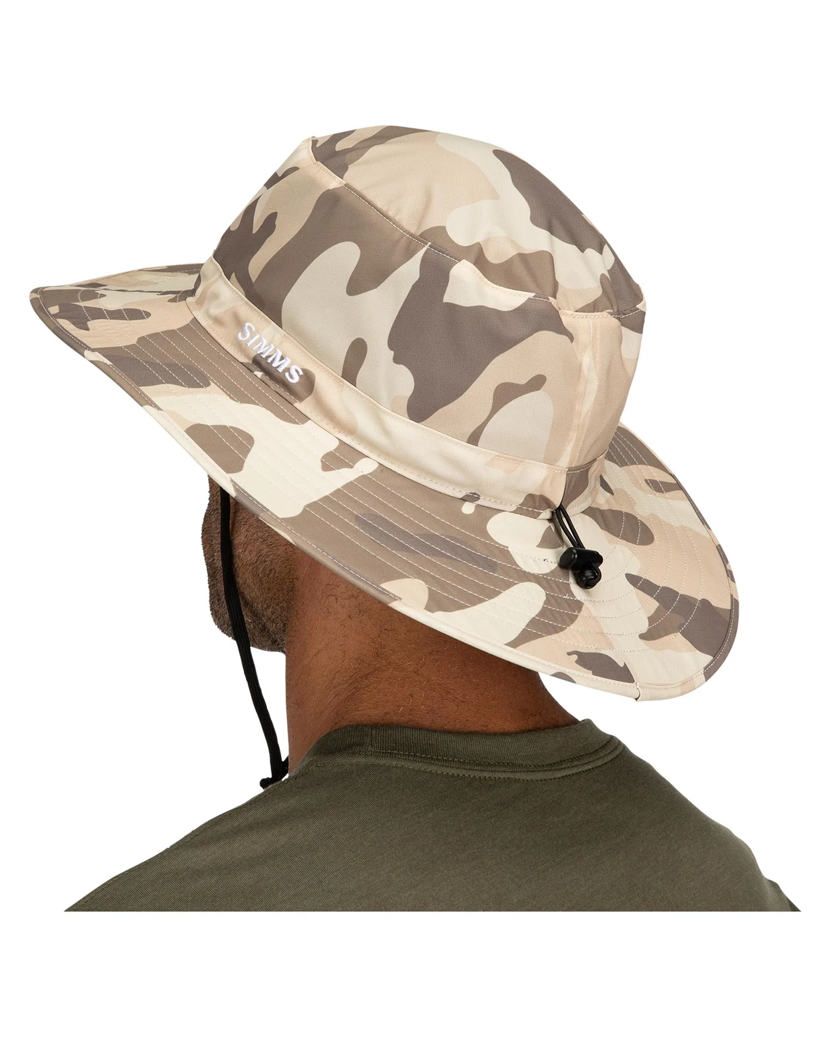 Simms Superlight Solar Sombrero - Woodland Camo Sandbar