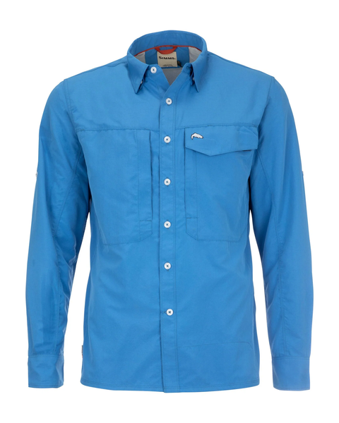 Simms Men's Guide LS Shirt / Neptune