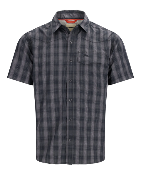 Simms Men's Big Sky SS Shirt / Black