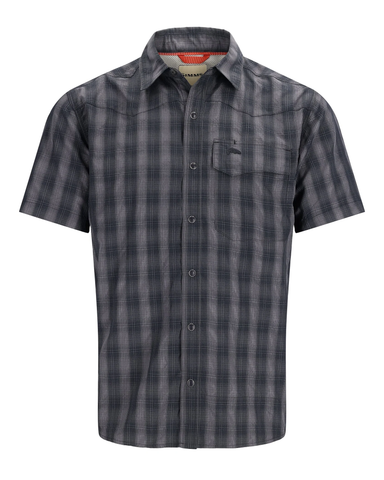 Simms Men's Big Sky SS Shirt / Black