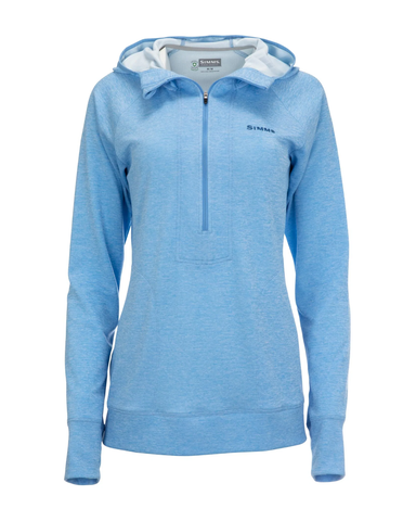 Simms Women's Bugstopper Hoody / Cornflower Heather