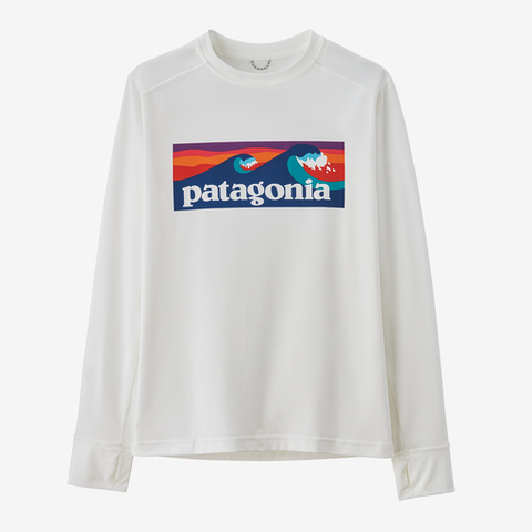 Patagonia Kids' LS Capilene® Silkweight UPF Shirt / BOLW