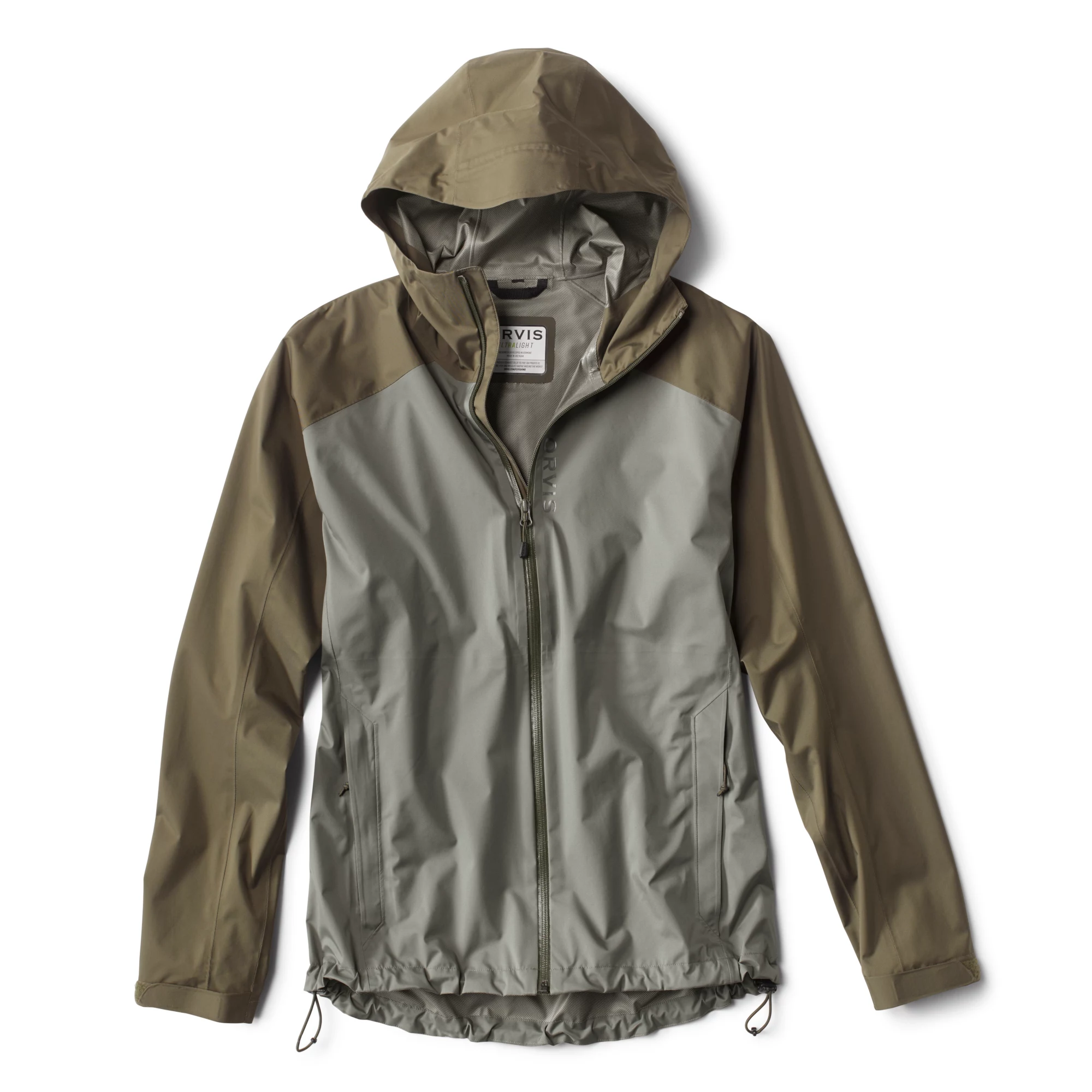 Orvis Men's Ultralight Storm Jacket / Tarragon - Atlantic Large