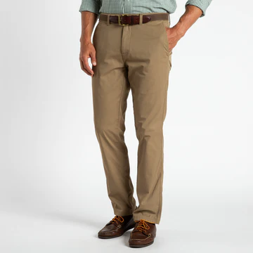 Duck Head Men's Harbor Performance Chino Dark Khaki Andy