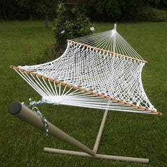 Pawley's Island Deluxe Polyester Rope Hammocks/White #140P - Andy