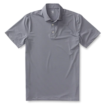 Duck Head Men's Long Drive Stripe Performance Polo / Faded Peri